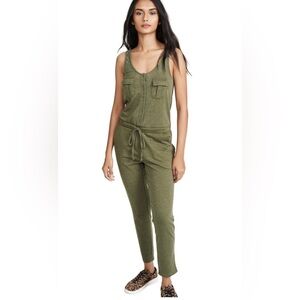Z Supply The Utility Jumpsuit In Rosin Size XS
